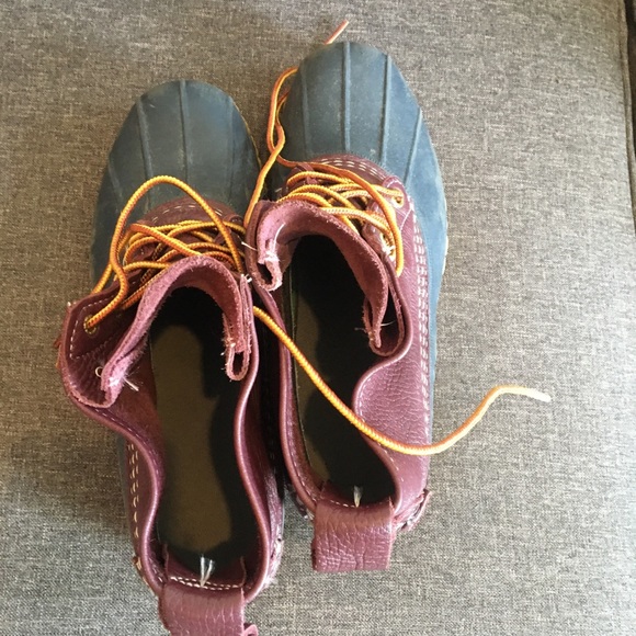 L.L. Bean duck boots | purple & blue - Picture 4 of 6